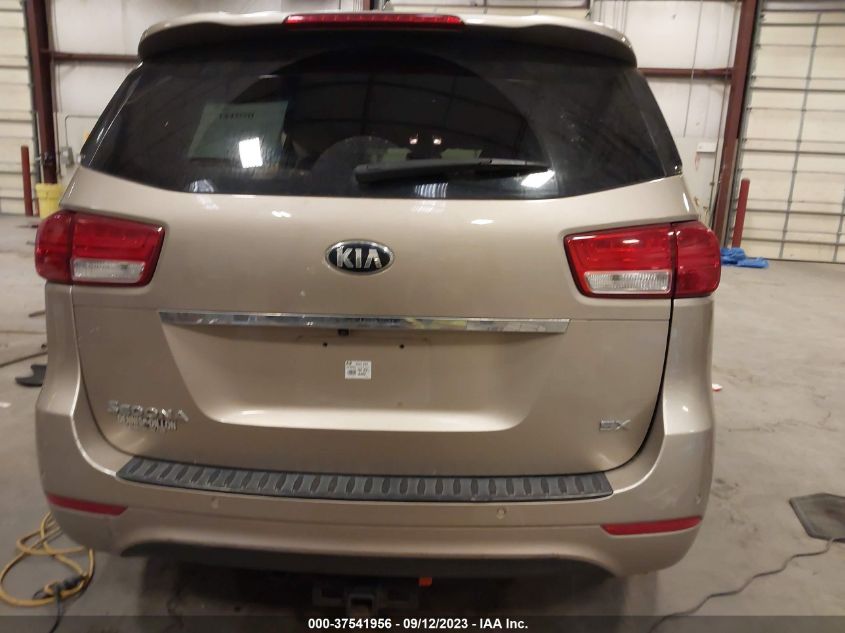 2015 KIA SEDONA SX - KNDMC5C15F6037853