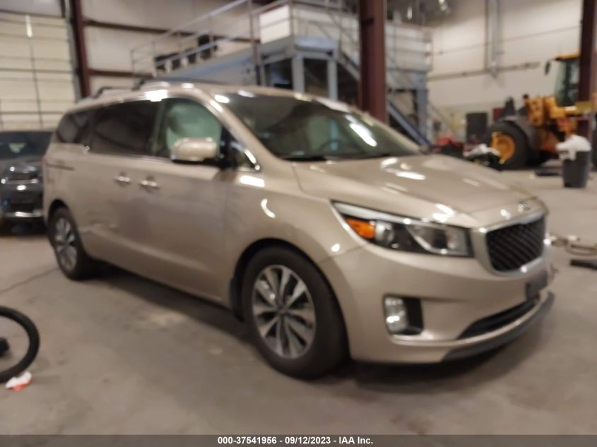 2015 KIA SEDONA SX - KNDMC5C15F6037853