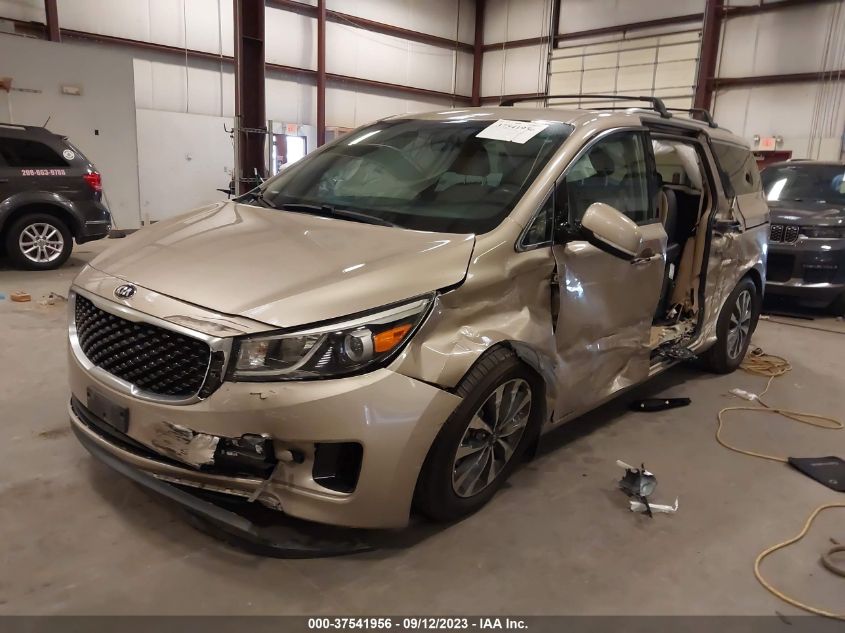 2015 KIA SEDONA SX - KNDMC5C15F6037853