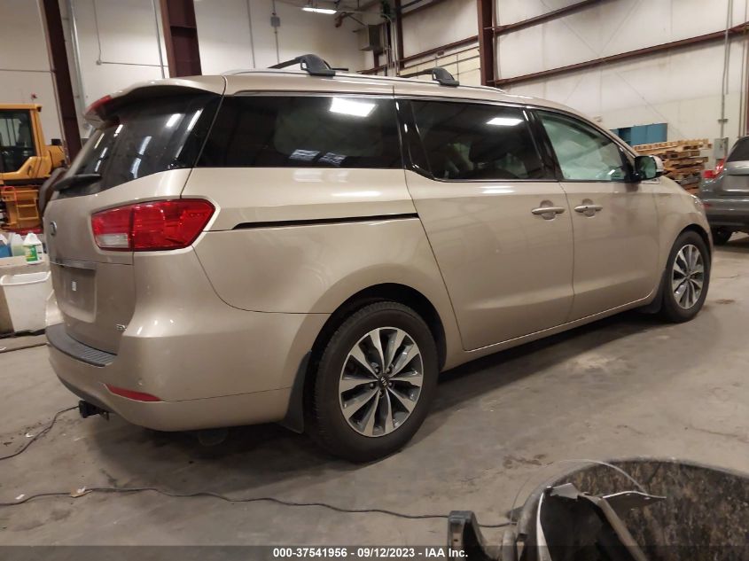 2015 KIA SEDONA SX - KNDMC5C15F6037853