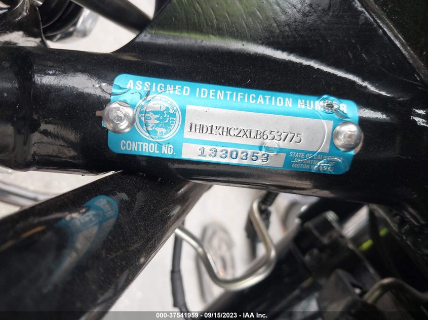 VIN 1HD1KHC2XLB653775 2020 HARLEY-DAVIDSON FLTRX