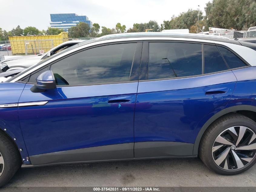 2022 VOLKSWAGEN ID.4 AWD PRO S WVGUNPE21NP059607