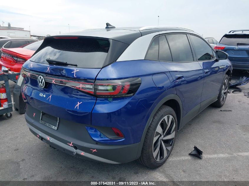 2022 VOLKSWAGEN ID.4 AWD PRO S WVGUNPE21NP059607