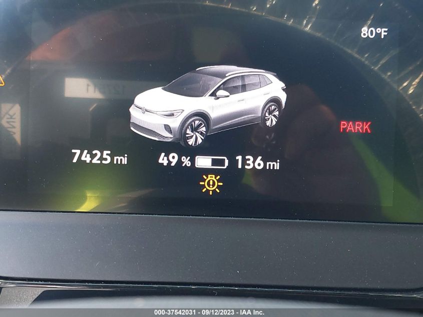 2022 VOLKSWAGEN ID.4 AWD PRO S WVGUNPE21NP059607