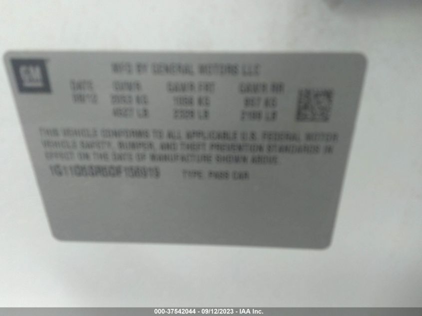 2013 CHEVROLET MALIBU ECO - 1G11D5SR5DF156919