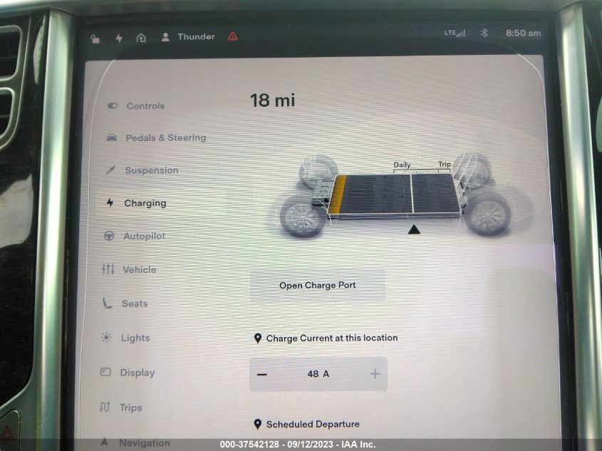 2016 TESLA MODEL X 70D/90D/75D/60D/P100D - 5YJXCBE23GF021089