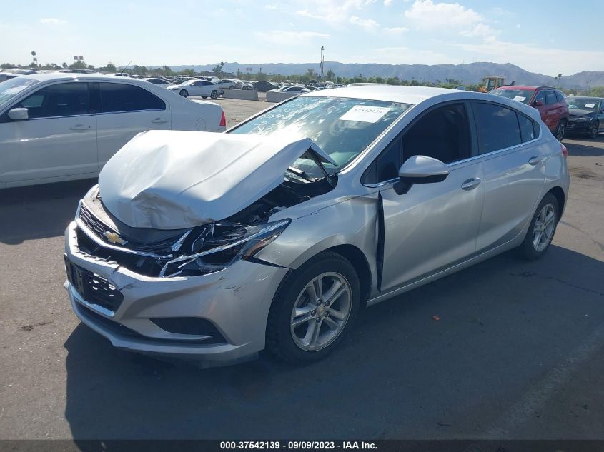 2017 CHEVROLET CRUZE LT - 3G1BE6SMXHS534035