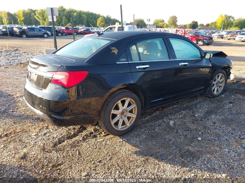 2013 CHRYSLER 200 LIMITED - 1C3CCBCGXDN542972