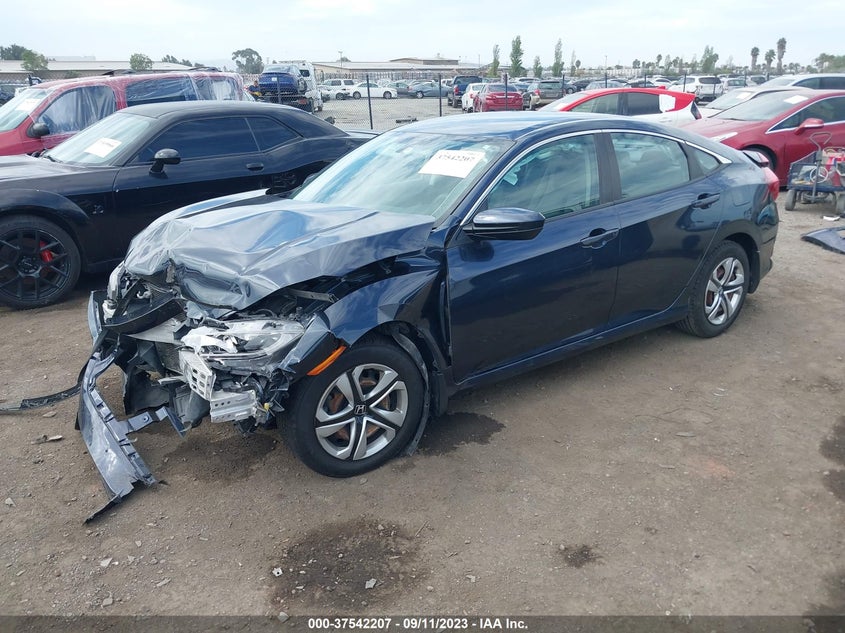 VIN 19XFC2F51JE016331 2018 HONDA CIVIC SEDAN LX