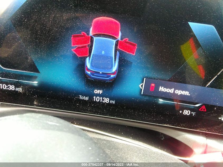 2022 BMW I4 EDRIVE40 WBY73AW09NFN20395