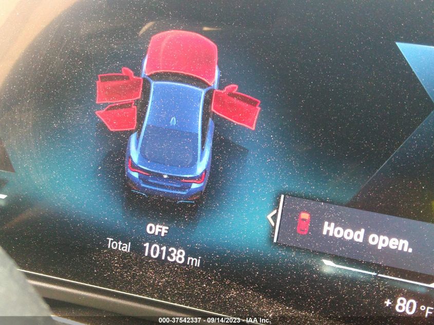 2022 BMW I4 EDRIVE40 WBY73AW09NFN20395