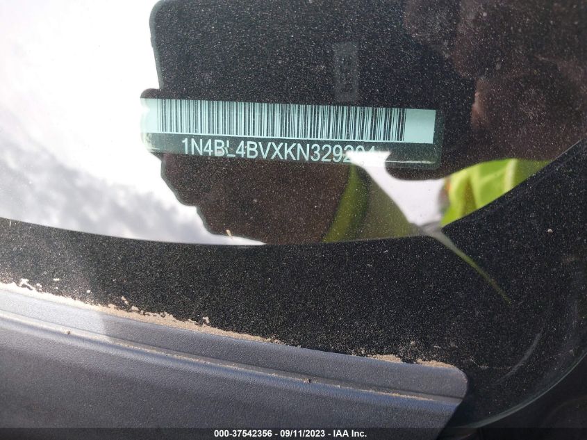 2019 NISSAN ALTIMA S - 1N4BL4BVXKN329204