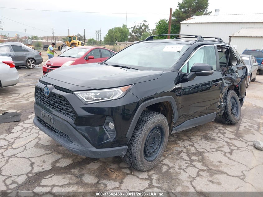 VIN 4T3R6RFV0MU013779 2021 TOYOTA RAV4 HYBRID