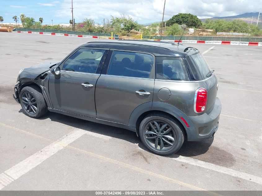 2013 MINI COUNTRYMAN COOPER S WMWZC3C5XDWP21384