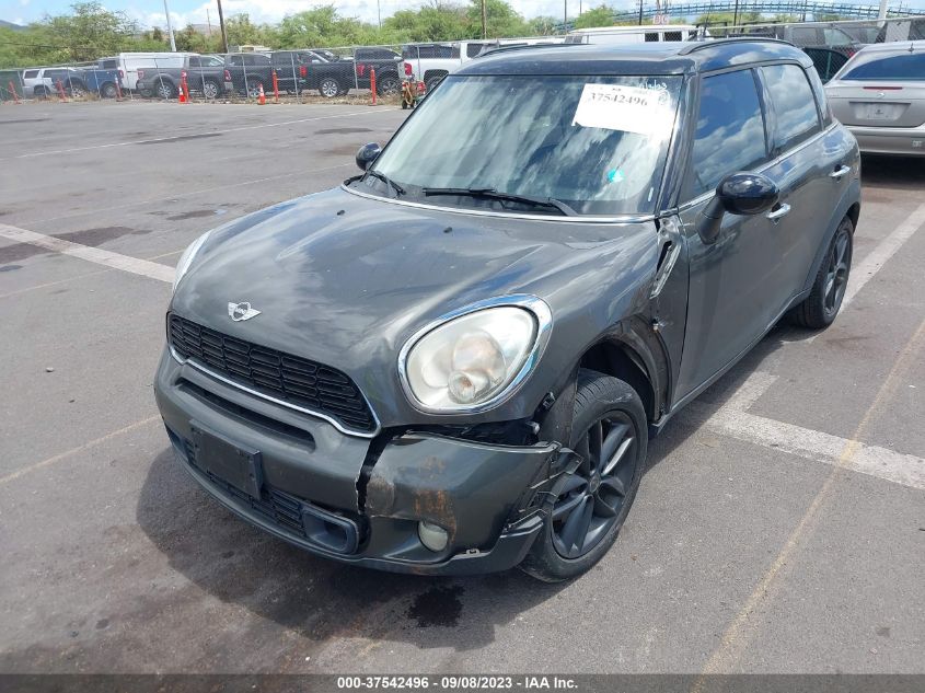 2013 MINI COUNTRYMAN COOPER S WMWZC3C5XDWP21384