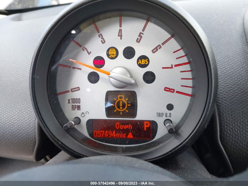 2013 MINI COUNTRYMAN COOPER S WMWZC3C5XDWP21384