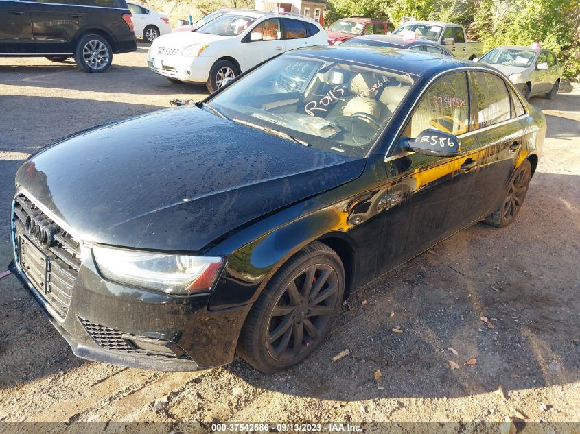 2013 AUDI A4 PREMIUM PLUS - WAUFFAFL9DN040115
