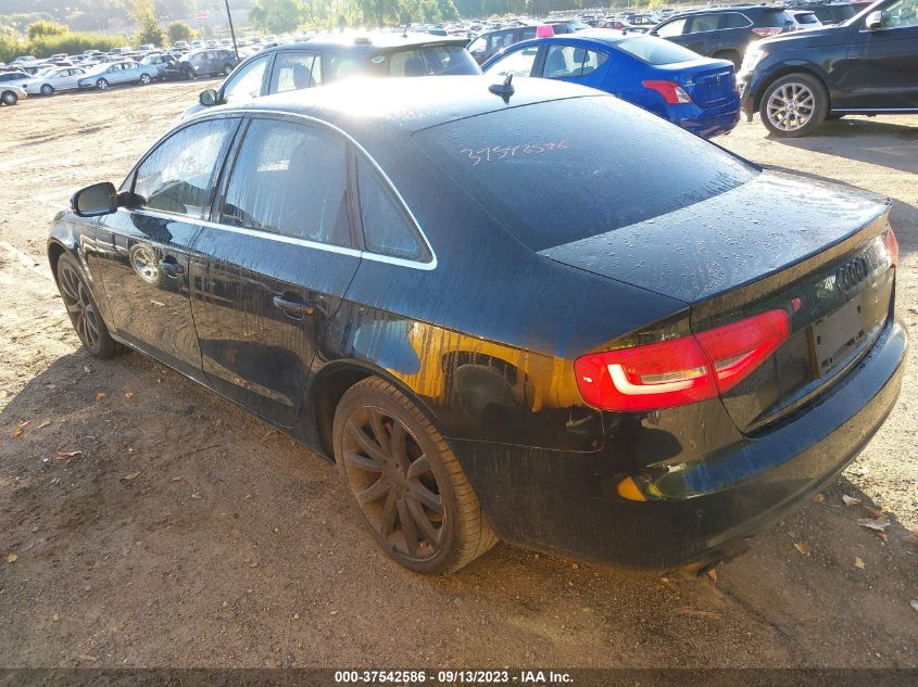 2013 AUDI A4 PREMIUM PLUS - WAUFFAFL9DN040115