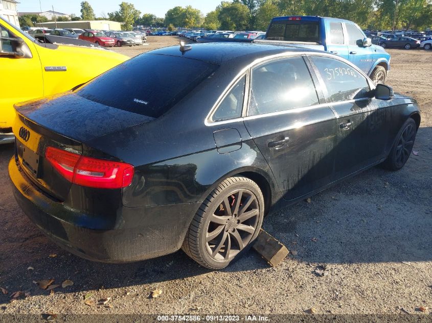 2013 AUDI A4 PREMIUM PLUS - WAUFFAFL9DN040115