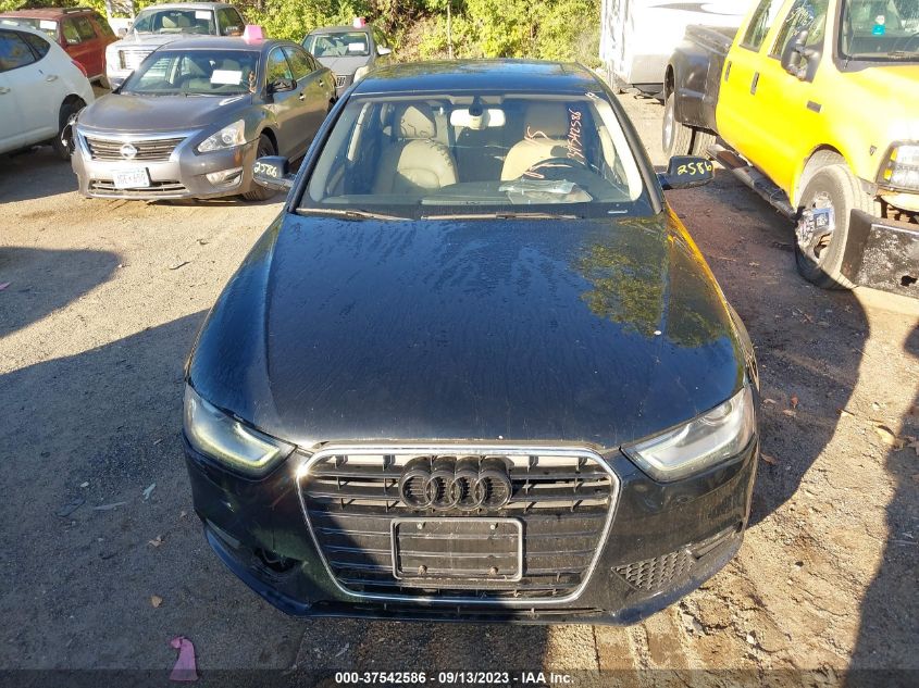 2013 AUDI A4 PREMIUM PLUS - WAUFFAFL9DN040115
