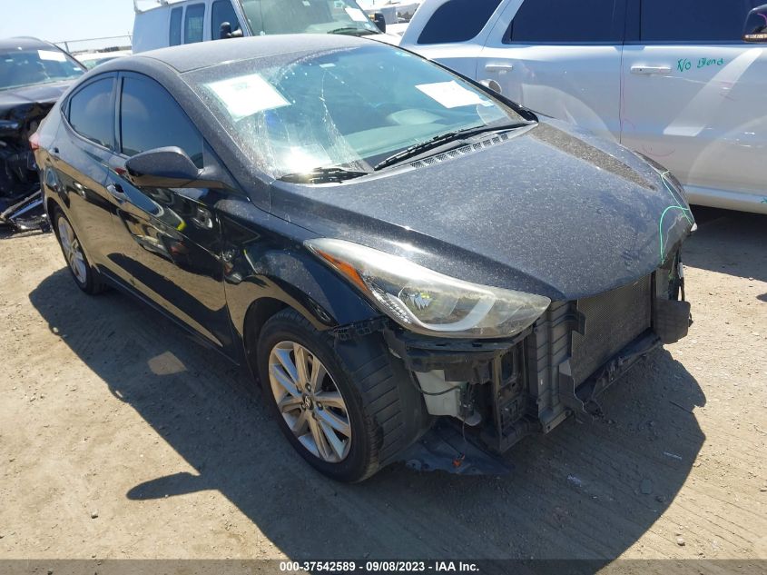 VIN 5NPDH4AE6GH735669 2016 HYUNDAI ELANTRA no.1