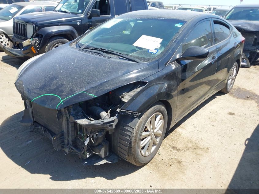 VIN 5NPDH4AE6GH735669 2016 HYUNDAI ELANTRA no.2