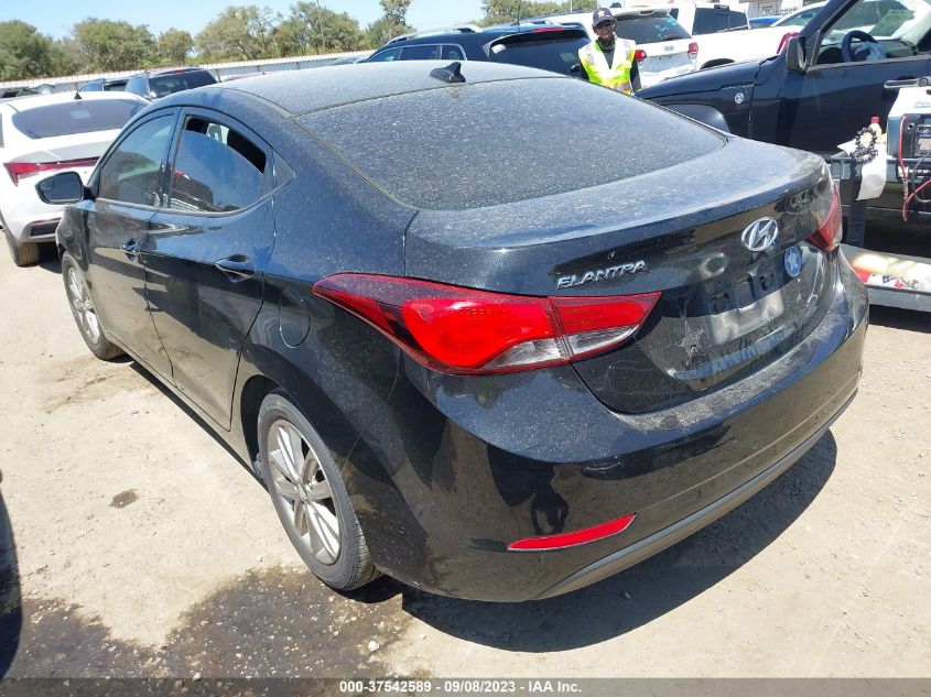 VIN 5NPDH4AE6GH735669 2016 HYUNDAI ELANTRA no.3