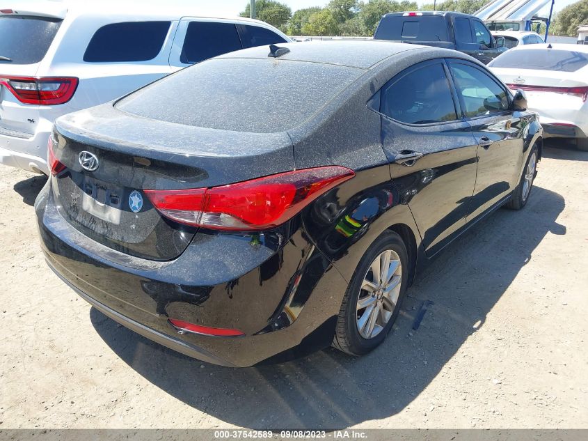 VIN 5NPDH4AE6GH735669 2016 HYUNDAI ELANTRA no.4