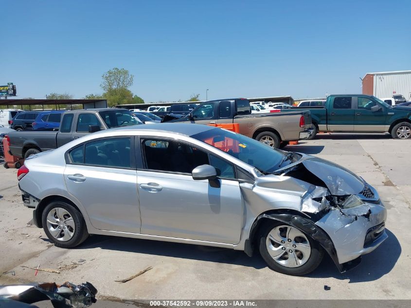 2014 HONDA CIVIC SEDAN LX - 19XFB2F5XEE032231