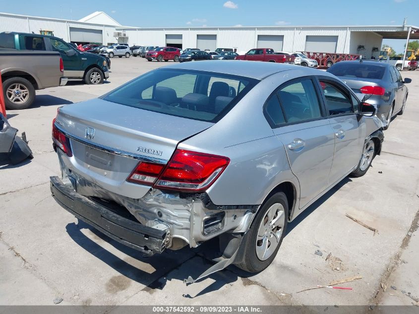 2014 HONDA CIVIC SEDAN LX - 19XFB2F5XEE032231