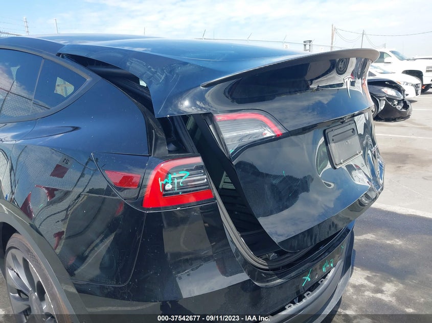 VIN 7SAYGDEF0NF548286 2022 TESLA MODEL Y PERFORMANCE