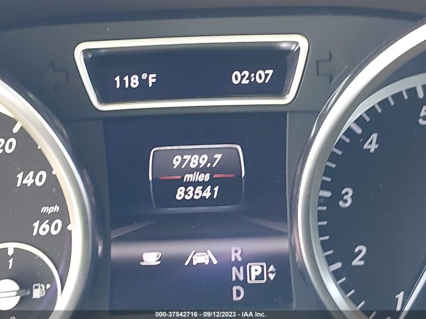 2013 MERCEDES-BENZ M-CLASS ML 350 4JGDA5JB8DA258466