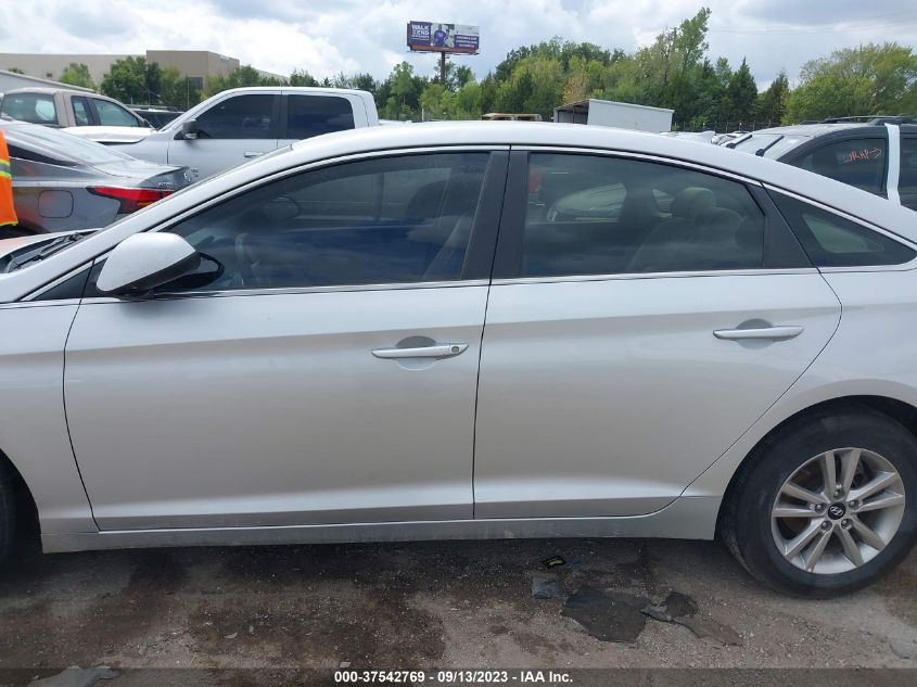 2017 HYUNDAI SONATA 2.4L - 5NPE24AF0HH529635