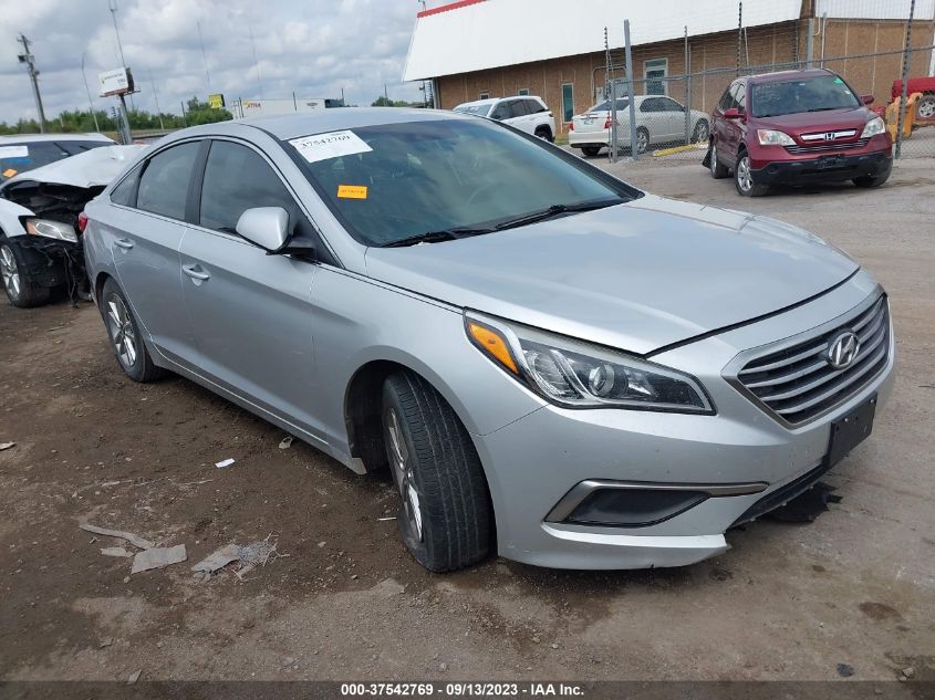 2017 HYUNDAI SONATA 2.4L - 5NPE24AF0HH529635