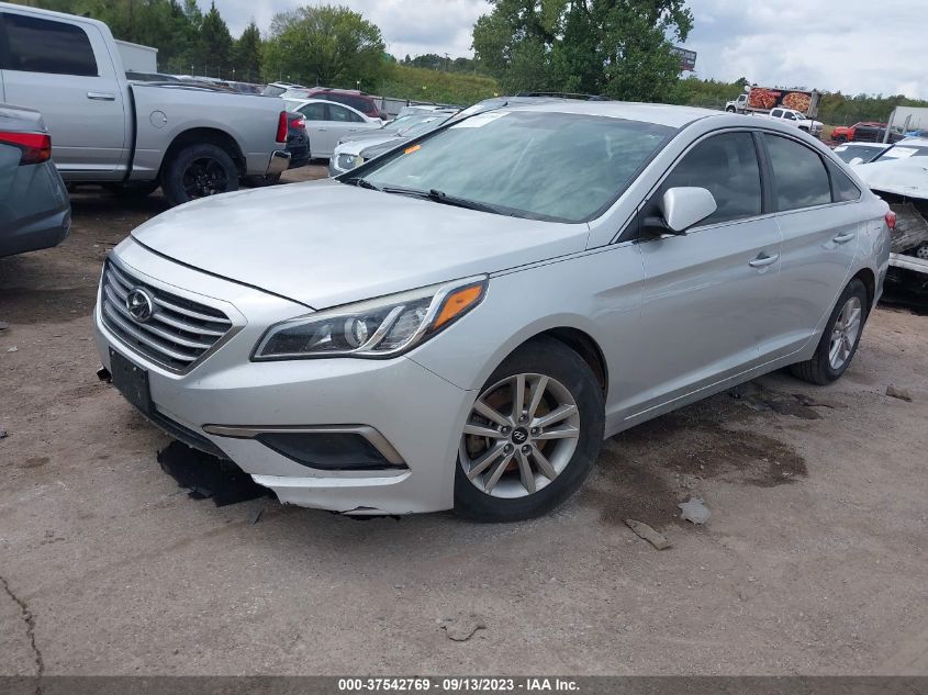 2017 HYUNDAI SONATA 2.4L - 5NPE24AF0HH529635