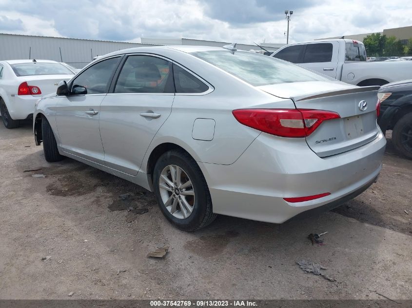 2017 HYUNDAI SONATA 2.4L - 5NPE24AF0HH529635