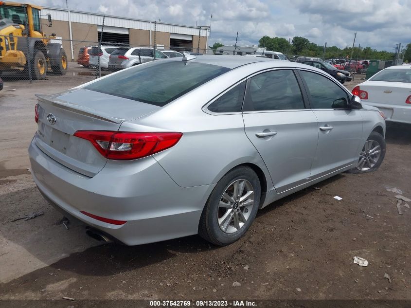 2017 HYUNDAI SONATA 2.4L - 5NPE24AF0HH529635