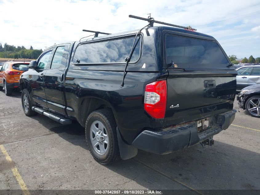 2016 TOYOTA TUNDRA 4WD TRUCK SR/SR5 - 5TFUM5F12GX065212