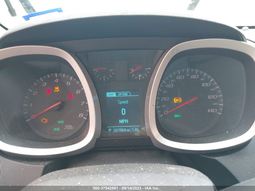 VIN 2GNALCEK0H6225603 2017 CHEVROLET EQUINOX LT