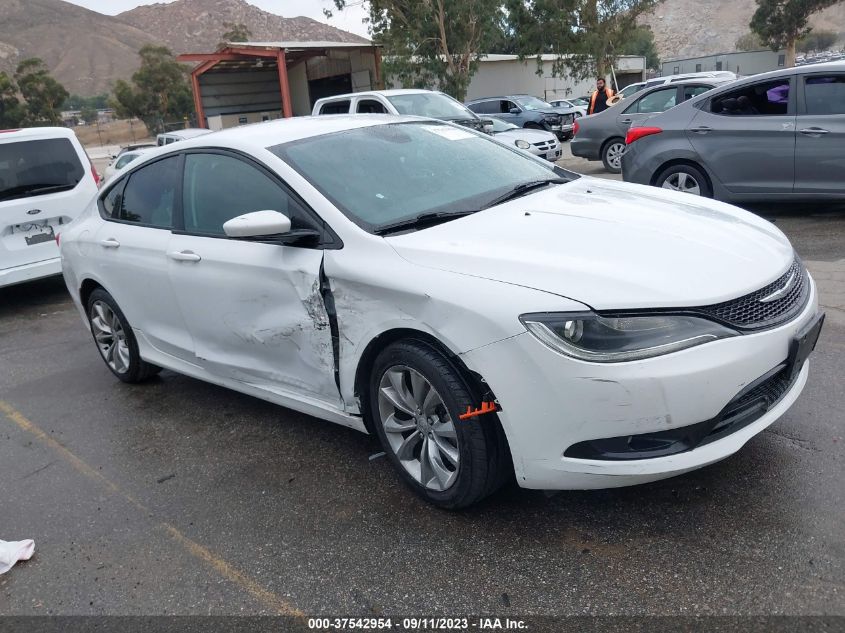 2015 CHRYSLER 200 S - 1C3CCCBB3FN629207