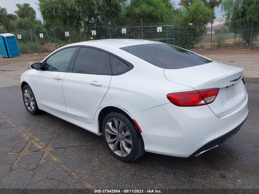 2015 CHRYSLER 200 S - 1C3CCCBB3FN629207