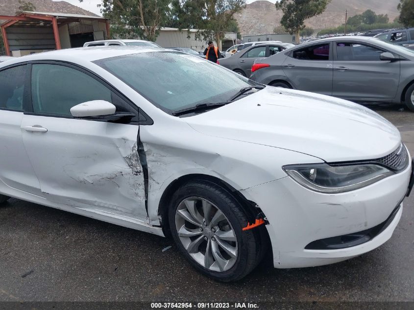 2015 CHRYSLER 200 S - 1C3CCCBB3FN629207
