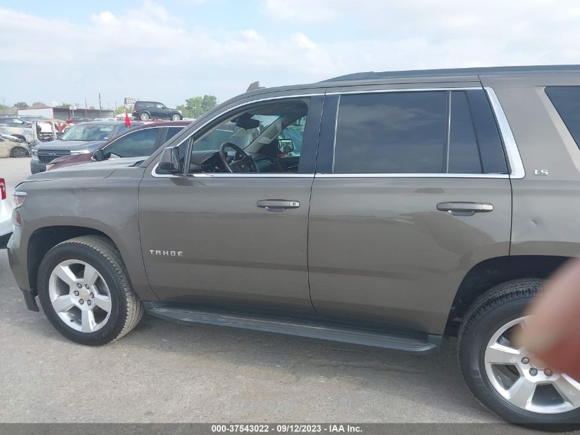 2015 CHEVROLET TAHOE LS - 1GNSCAKC4FR646456