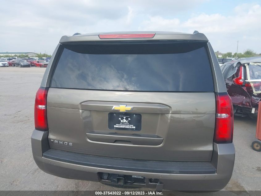 2015 CHEVROLET TAHOE LS - 1GNSCAKC4FR646456