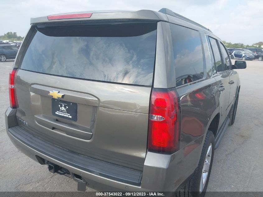 2015 CHEVROLET TAHOE LS - 1GNSCAKC4FR646456