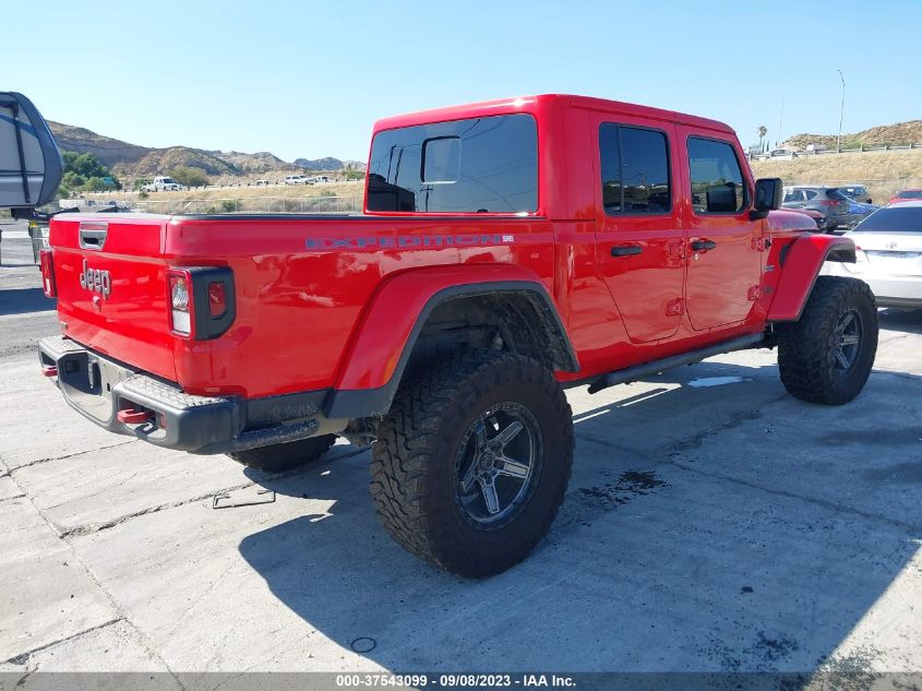 VIN 1C6JJTBM6ML589182 Jeep Gladiator RUBICON 2021 4