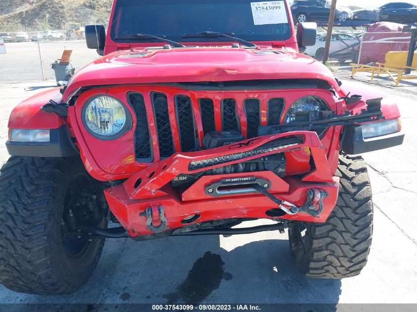 VIN 1C6JJTBM6ML589182 Jeep Gladiator RUBICON 2021 6