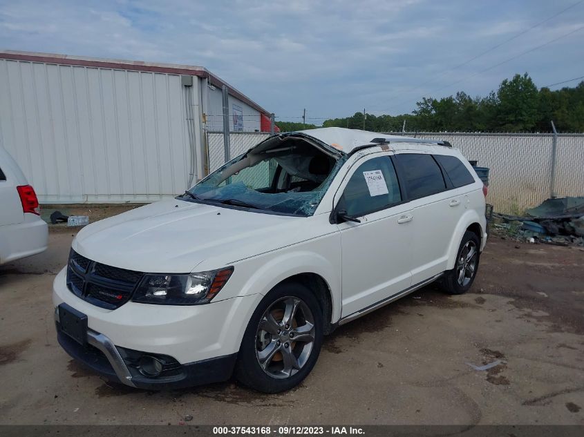 2016 DODGE JOURNEY CROSSROAD PLUS - 3C4PDCGBXGT143787