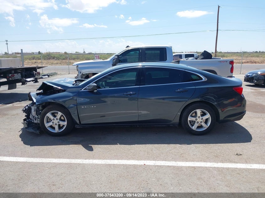 VIN 1G1ZB5ST5KF198363 2019 CHEVROLET MALIBU LS