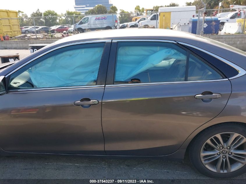 2016 TOYOTA CAMRY XLE/SE/LE/XSE - 4T1BF1FK5GU159567